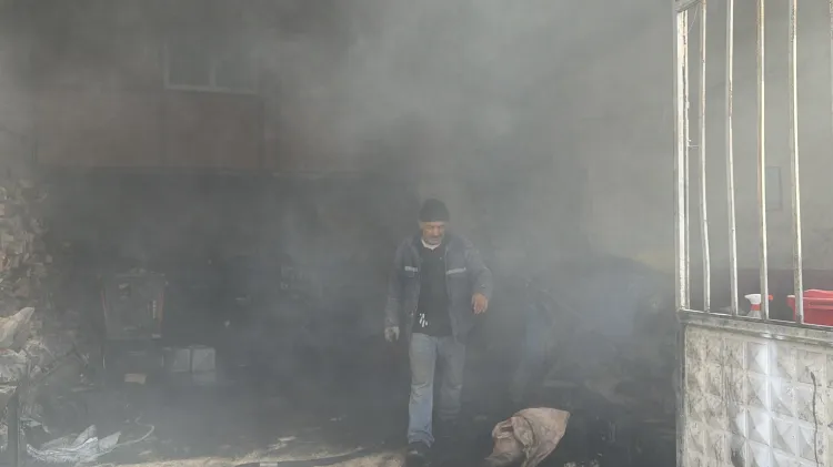 Düzce Yığılca sanayi sitesinde korkutan yangın!