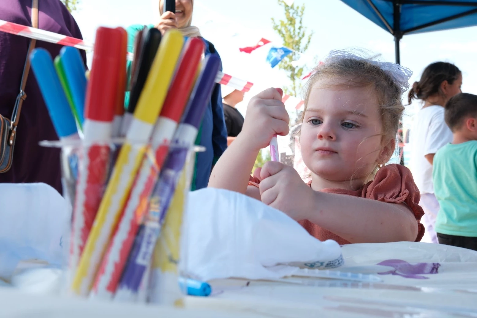 Çocuklar, Kocaeli'de dopdolu bir yaz geçirdi