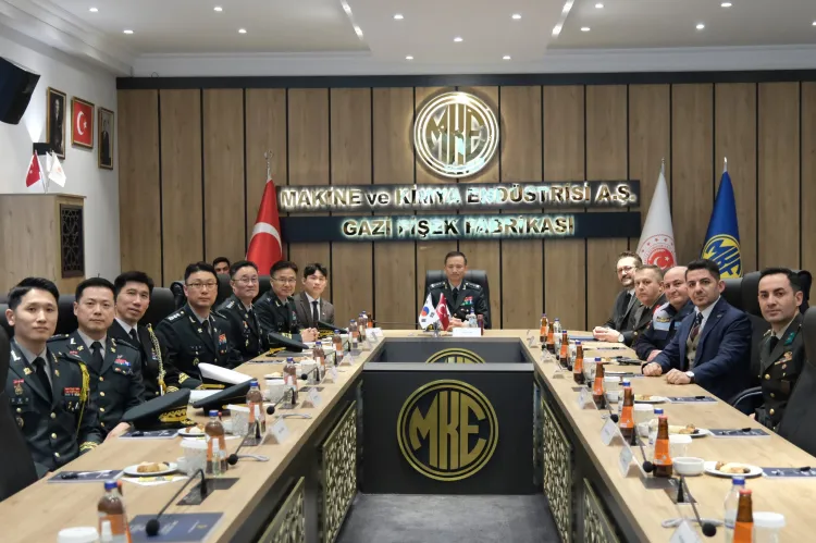 Kore Kara Kuvvetleri’nden MKE’ye ziyaret