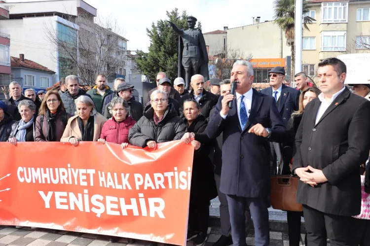 CHP Bursa'dan Yenişehir'de saha çalışması