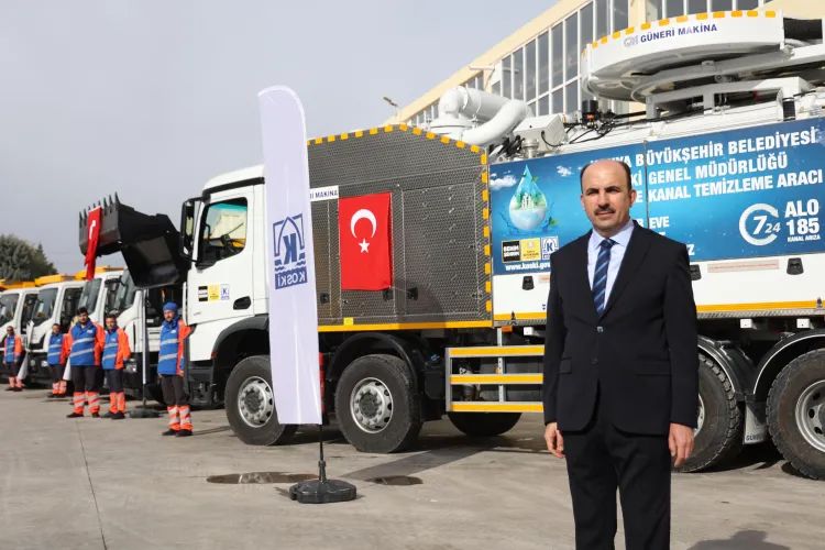 Konya KOSKİ'nin filosuna 19 yeni araç takviyesi