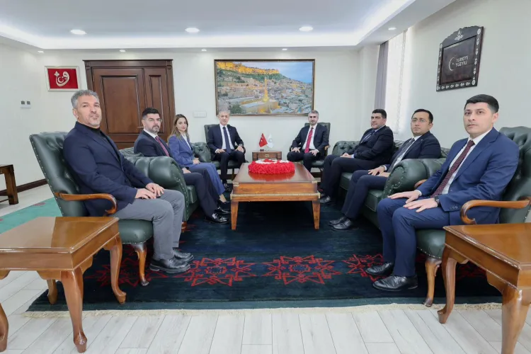 Bakan Yardımcısı Tarıkdaroğlu’ndan Mardin Valiliği’ne ziyaret