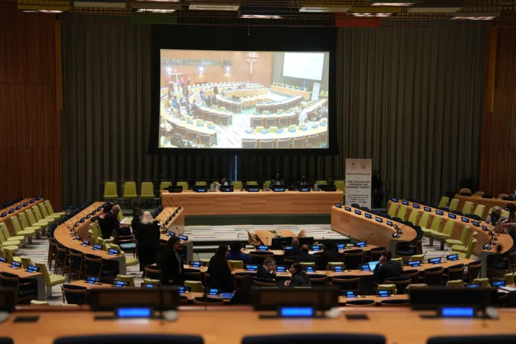 Bakan Göktaş BM'de konuştu: Kadınlar ve çocuklar için derin endişe duyuyoruz