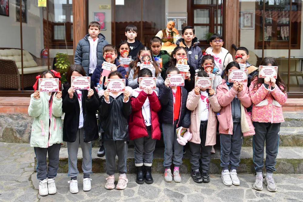 Osmangazi’de çocuklar Mehmet Akif Ersoy’un izinde