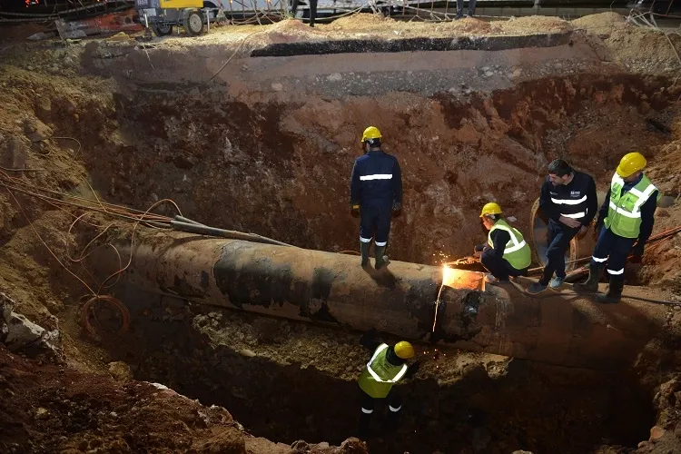 ASAT’tan Duraliler 1 Ana İsale Hattı’nda yoğun mesai