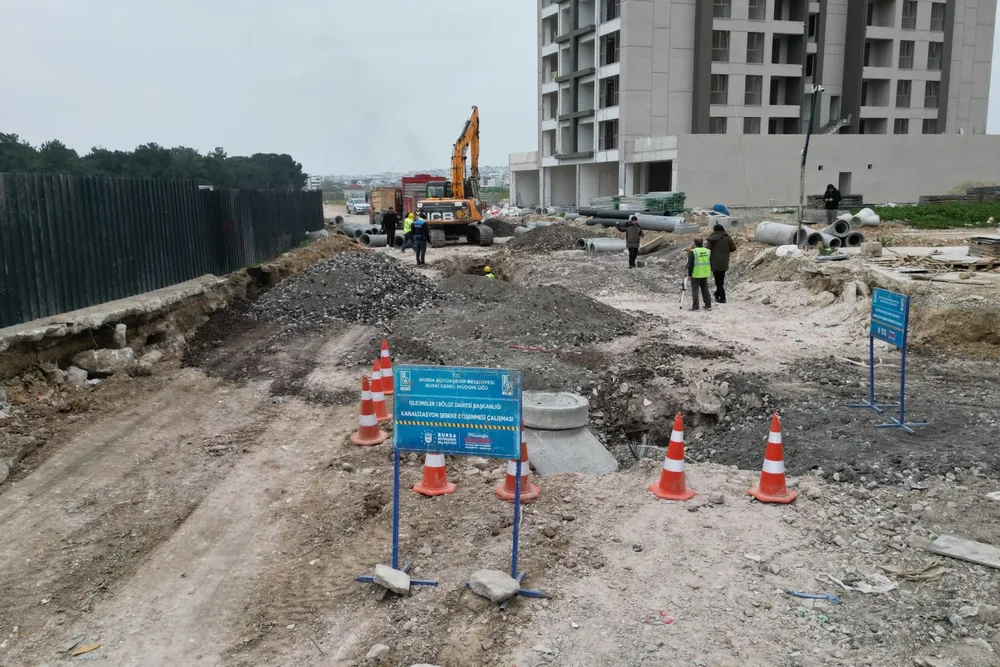 Bursa Büyükşehir'den güçlü altyapı hamlesi