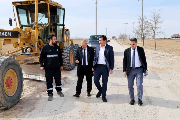 Konya Karatay’da yol ve altyapı çalışmaları tüm hızıyla sürüyor