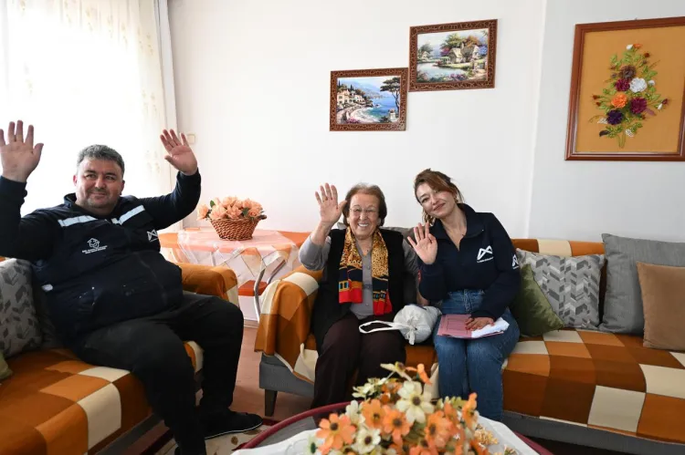 Mersin Büyükşehir’den yaşlılara destek eli