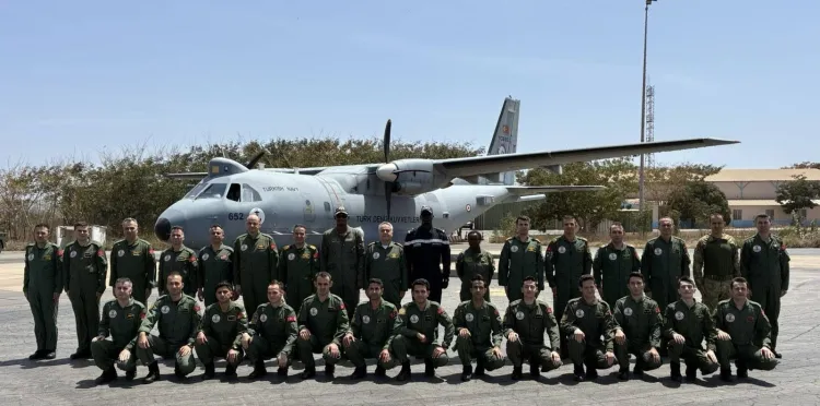 TSK’dan Senegal’de ortak uçuş