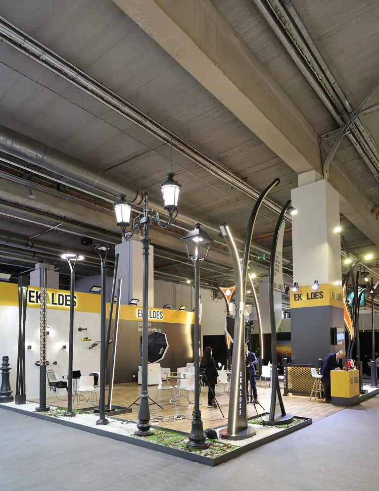 Türk aydınlatma firması Ekaldes’den Avrupa’nın iki dev fuarında gövde gösterisi