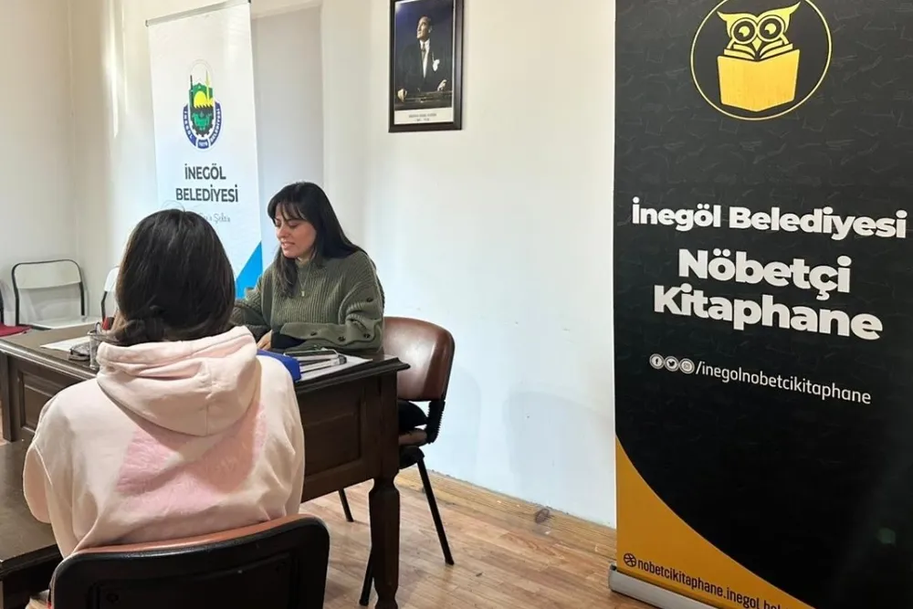 İnegöl'de öğrencilere sınav yolunda güçlü destek