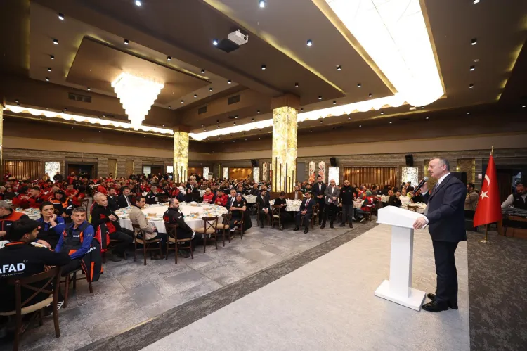 Kocaeli'nin afet gönüllülerine teşekkür