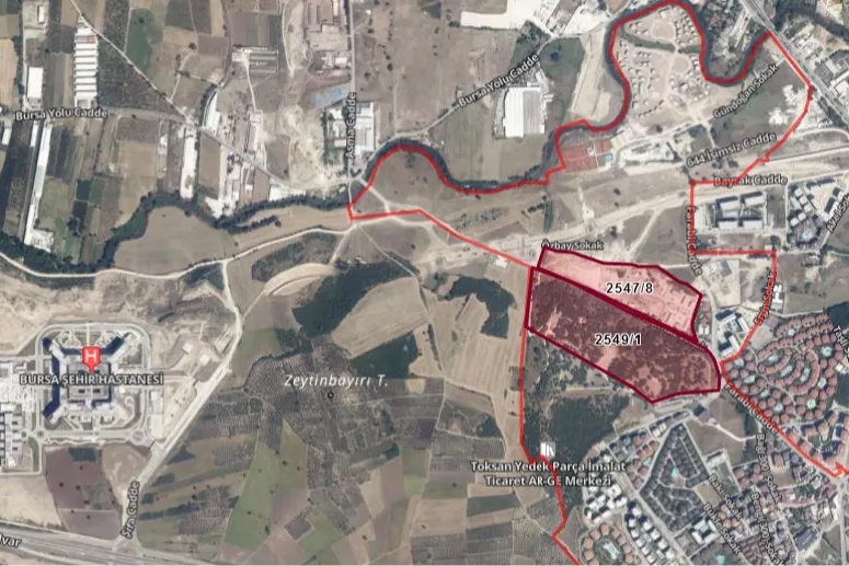 Bursa’da YHT Garı için acele kamulaştırma kararı