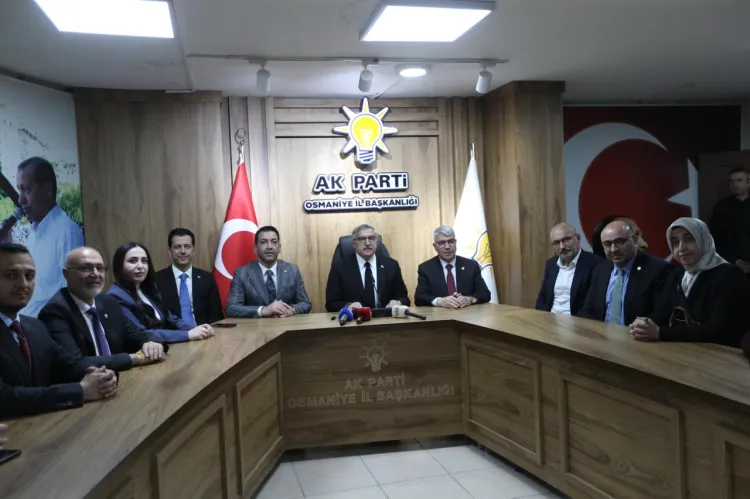 AK Partili Yayman Osmaniye'den seslendi: Saldırıları asla onaylamıyoruz