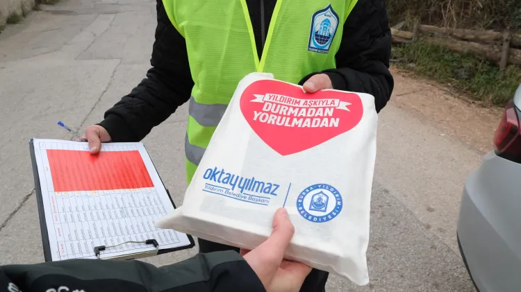 Bursa Yıldırım'da glütensiz bayramlık baklavalar belediyeden