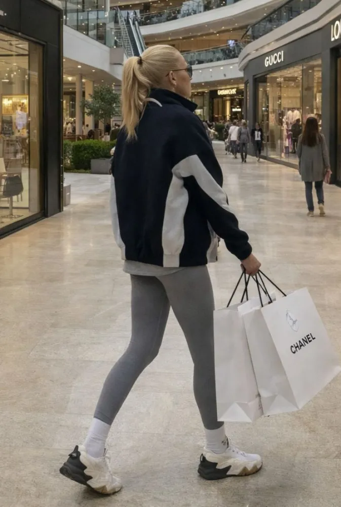 Nevide Çiçek Zorlu Center'da objektiflere yakalandı!