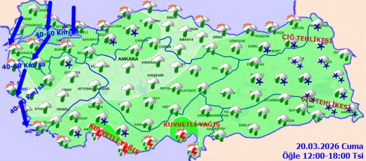 Bayramın 1. günü hava nasıl olacak?