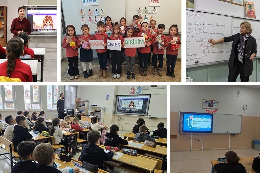 Finansal okuryazarlık dersi okullarda yoğun ilgi gördü