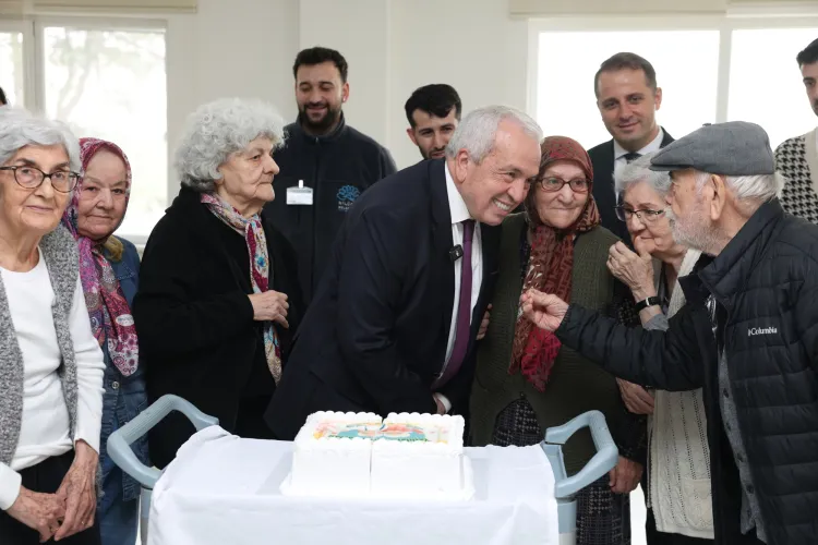 Bursa Nilüfer'de Başkan Şadi Özdemir’den vefa ziyareti