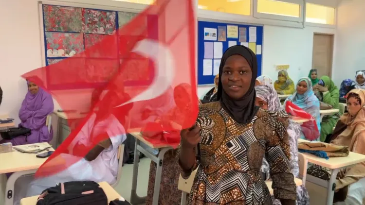 Afrikalı öğrenciler UCLG Başkanı Altay’ı coşkuyla karşıladı