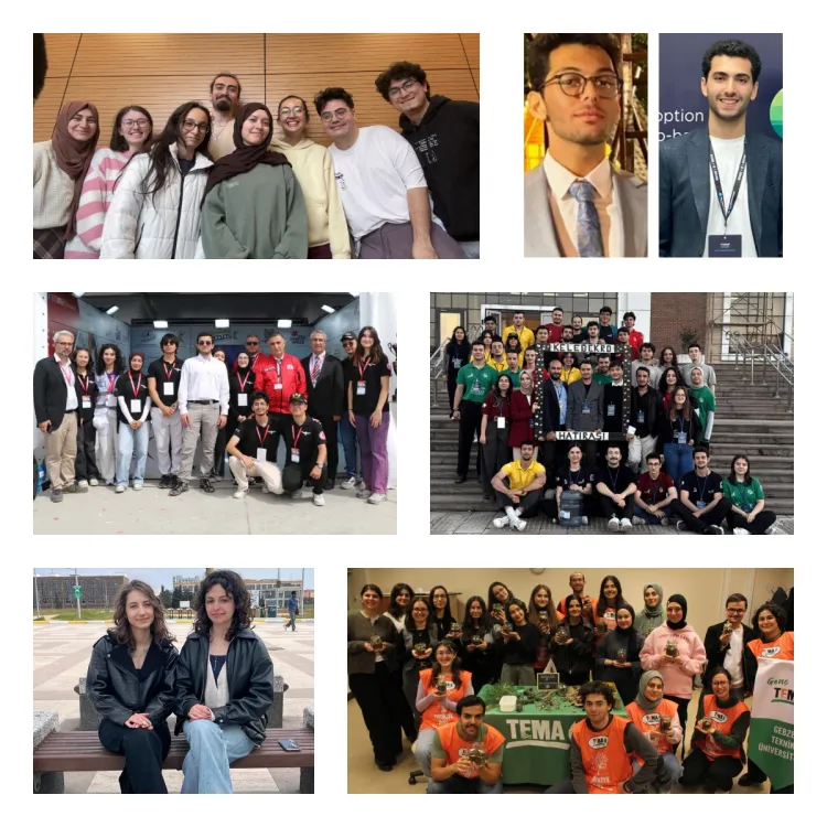 GTÜ Öğrenci Topluluklarının ÜNİDES başarısı