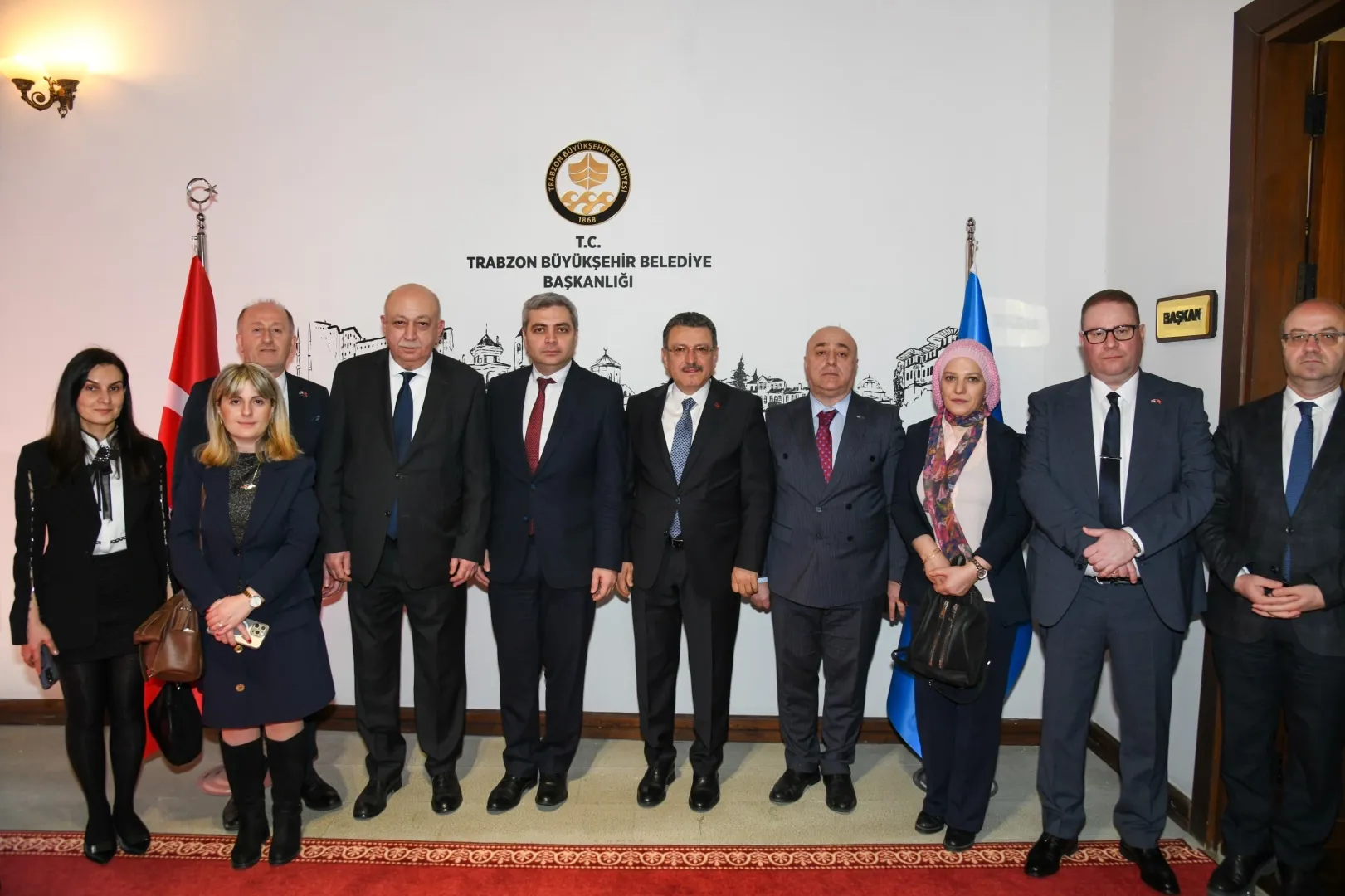 Başkan Genç, Gürcistan Büyükelçisi Kalandia’yı ağırladı