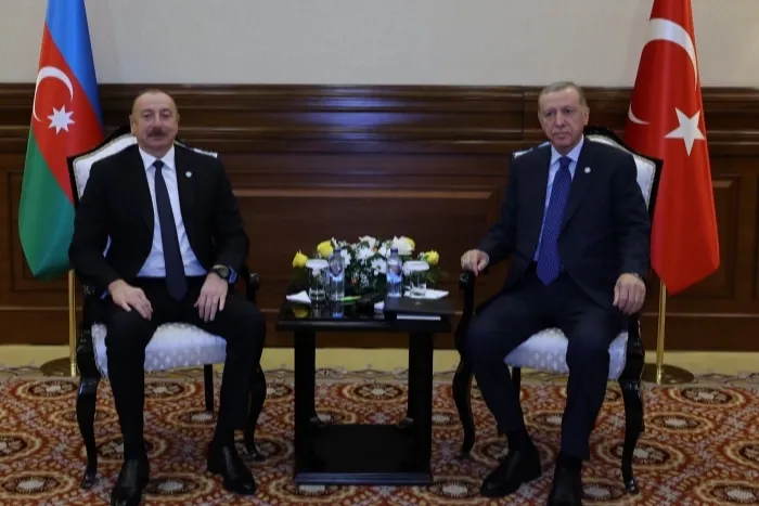 Cumhurbaşkanı Erdoğan Aliyev'le görüştü... Nahçıvan'a saldırıyı kınadı