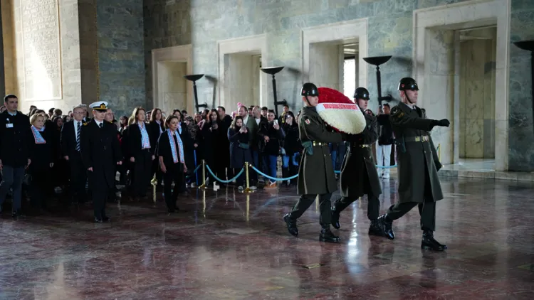 ÇEK Ailesi'nden Anıtkabir ziyareti