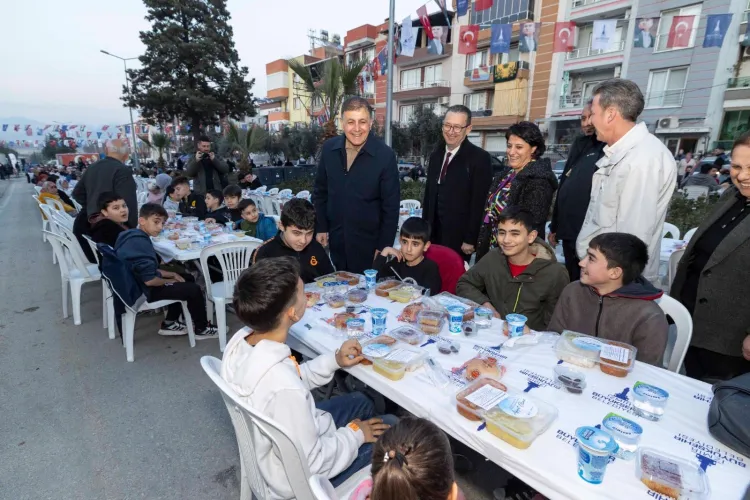 İzmir Beydağ'da 'bereketli' buluşma