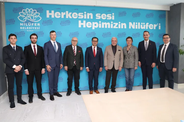 Bursa Nilüfer’e Letonya Büyükelçisi’nden ziyaret