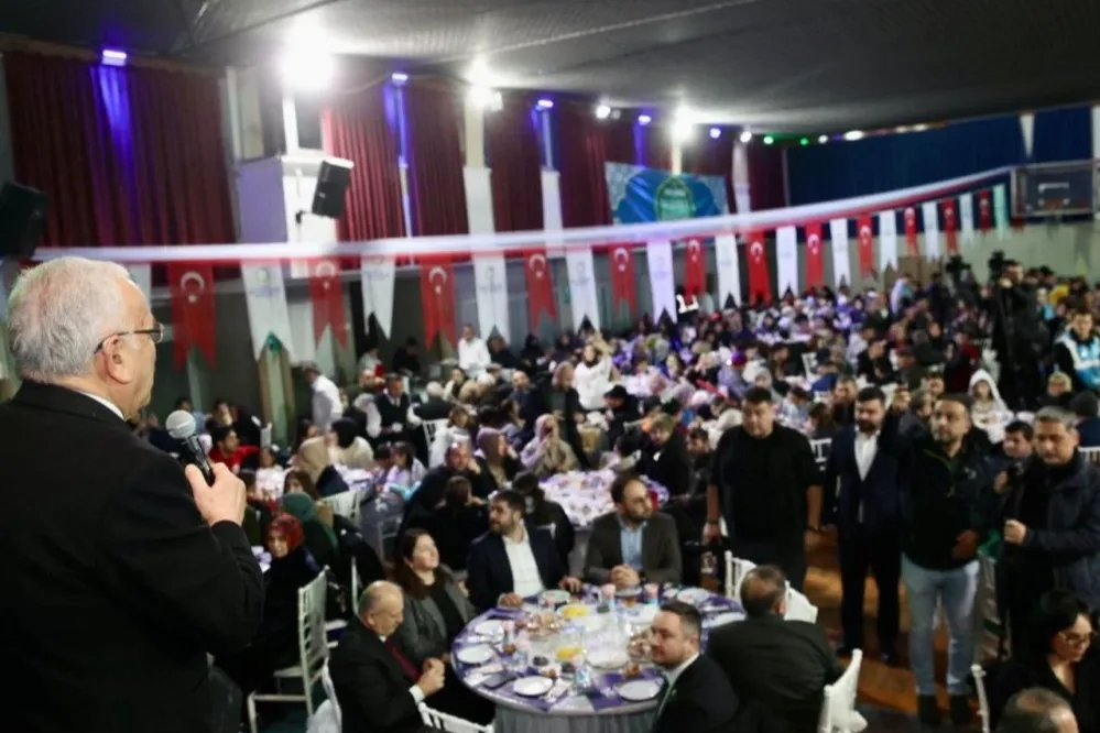 Ordu Ünye’de gönül sofrası kuruldu