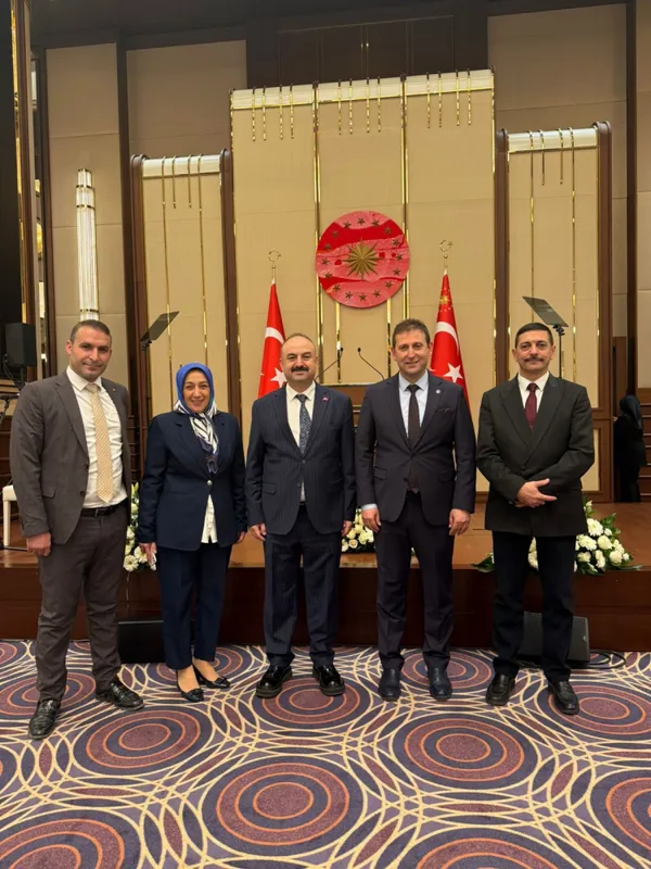 Cumhurbaşkanı Erdoğan, Uluslararası Esnaf Birliği Temsilcilerini kabul etti