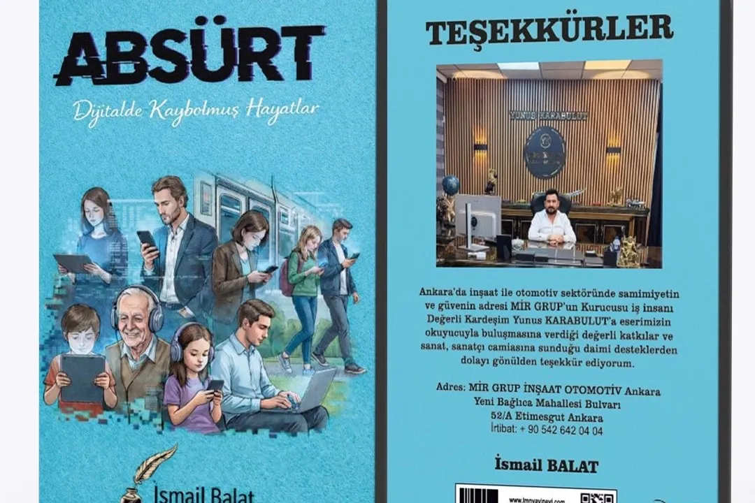 “Absürt – Dijitalde Kaybolmuş Hayatlar” okuyucuyla buluştu