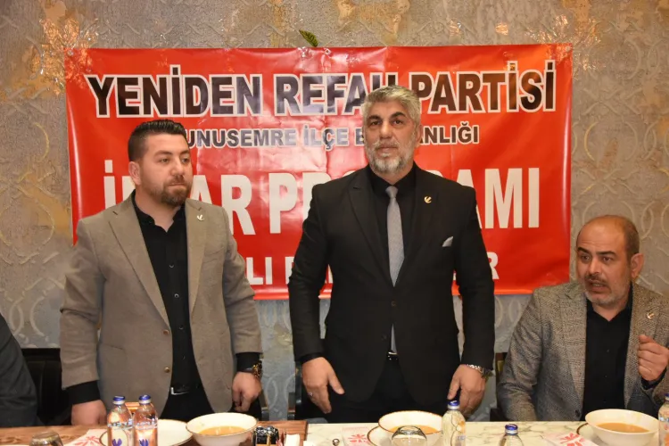 Yeniden Refah Partisi Yunusemre Teşkilatı iftarda buluştu